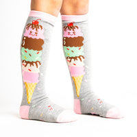 Sock it to Me "You Melt My Heart" Youth Knee High Socks