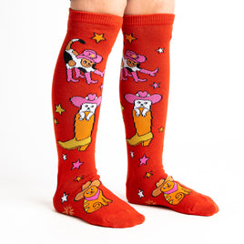 Sock it to Me "Herding Cats" Junior Knee High Socks