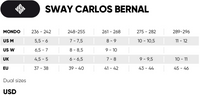 USD Sway Carlos Bernal Aggressive Inline Skates