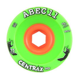 ABEC 11 Wheels Centrax HD 75mm Green 4 Pack