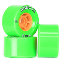 ABEC 11 Wheels Refly 83mm 74a Lime/ Black 4 Pack