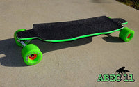 ABEC 11 Wheels SuperFly 107mm 74a Green 4 Pack