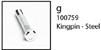 Powerdyne Kingpin for Thrust Nylon plate