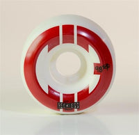 Reckless Wheels CIB Street 55mm | 98a | 4 Pack | White Red (Limit of 4)