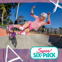 187 Six Pack Junior Moxi Pink