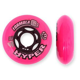 Hyper Wheels Formula G 76mm/74a Pink - Each