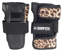 Smith Scabs Wrist Guards Leopard Brown