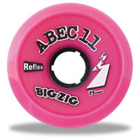 ABEC 11 Wheels Reflex BigZig 75mm 77a Pink 4 Pack