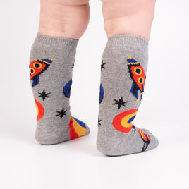 Sock it to Me A Trip To The Moon Toddler Knee High Socks