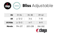 Chaya Bliss Kids Adjustable Quad Skates Turquoise