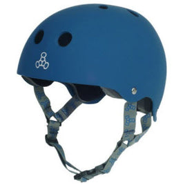 Triple 8 Skate Helmet SS Blue Rubber