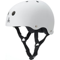 Triple 8 Skate Helmet SS White Rubber