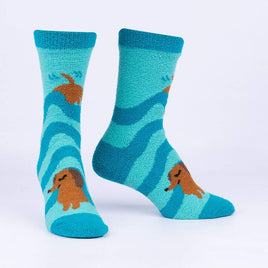 Sock it to Me Not Every Dog can be a Weiner Womens Crew No-Slip Socks