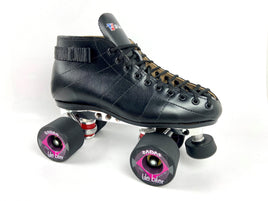 Riedell 595 Derby Skate w Reactor Plate and Tile Biter Wheels