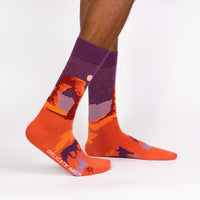 Sock it to Me Delicate Arch Mens Crew Socks