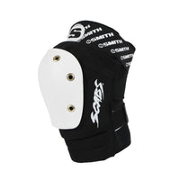 Smith Scabs Elite Knee Pad Black w White Caps