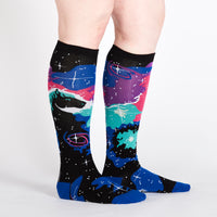 Sock it to Me Horsehead Nebula Knee High Socks