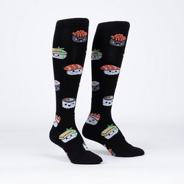 Sock it to Me Sushi Party Knee High Socks