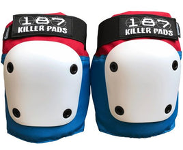 187 Fly Knee Pads - Red, White and Blue