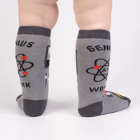Sock it to Me Genius At Work Toddler Knee High Socks