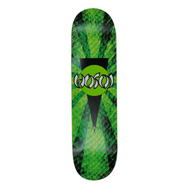 Hosoi Skateboards Green Snakeskin Deckâ€“ 8.25"x32.375"