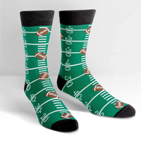 Sock it to Me Touch Down Mens Crew Socks