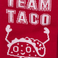 Sock it to Me Team Taco Mens Crew Socks