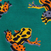 Sock it to Me Poison Dart Frog Mens Crew Socks
