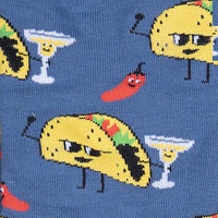 Sock it to Me Taco Tuesday Mens Crew Socks