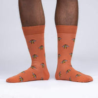 Sock it to Me Staying Buzzy Mens Crew Socks