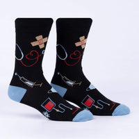 Sock it to Me Thoracic Park Mens Crew Socks