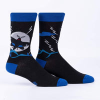 Sock it to Me Mothman Believes In You Mens Crew Socks