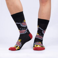 Sock it to Me You're Bacon Me Hungry Mens Crew Socks