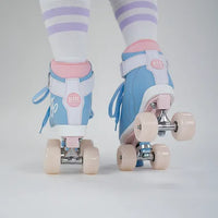 Rio Roller Milkshake Cotton Candy Roller Skates (Blue/Pink)