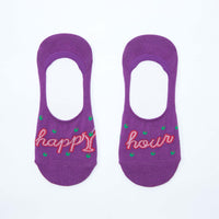 Sock it to Me No Show Happy Hour Womens Ankle Socks
