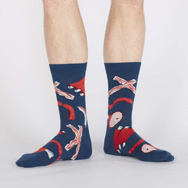 Sock it to Me Nice to Meat You Mens Crew Socks