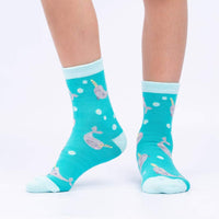 Sock it to Me My Otter Half Junior Crew Socks 3-Pack