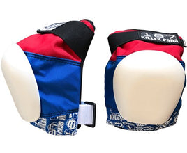 187 Pro Knee Pads- Red, White and Blue