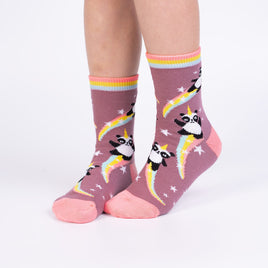 Sock it to Me Pandacorn Junior Crew Socks