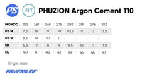 Powerslide Phuzion Argon Cement 110 Inline Skates