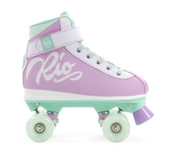 Rio Roller Milkshake Mint Berry Roller Skates (Purple/Grn)