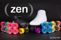 Riedell R3 Skate Outdoor - Radar Zen Wheels