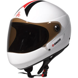 Triple 8 Racer Helmet White Gloss