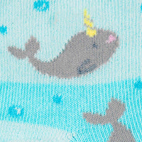 Sock it to Me Unicorn of the Sea Toddler Crew Socks