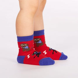 Sock it to Me Kid's Best Friend Toddler Crew Socks