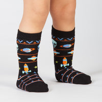 Sock it to Me Alien Sweater Toddler Knee High Socks