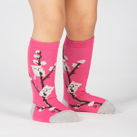 Sock it to Me Kitty Willows Toddler Knee High Socks