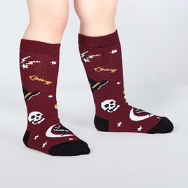 Sock it to Me Spells Trouble Toddler Knee High Socks