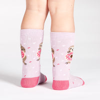 Sock it to Me Snackin' Sloth Toddler Knee High Socks