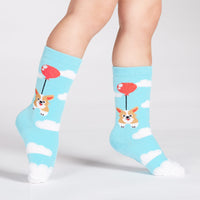 Sock it to Me Pup, Pup and Away Toddler Knee High Socks